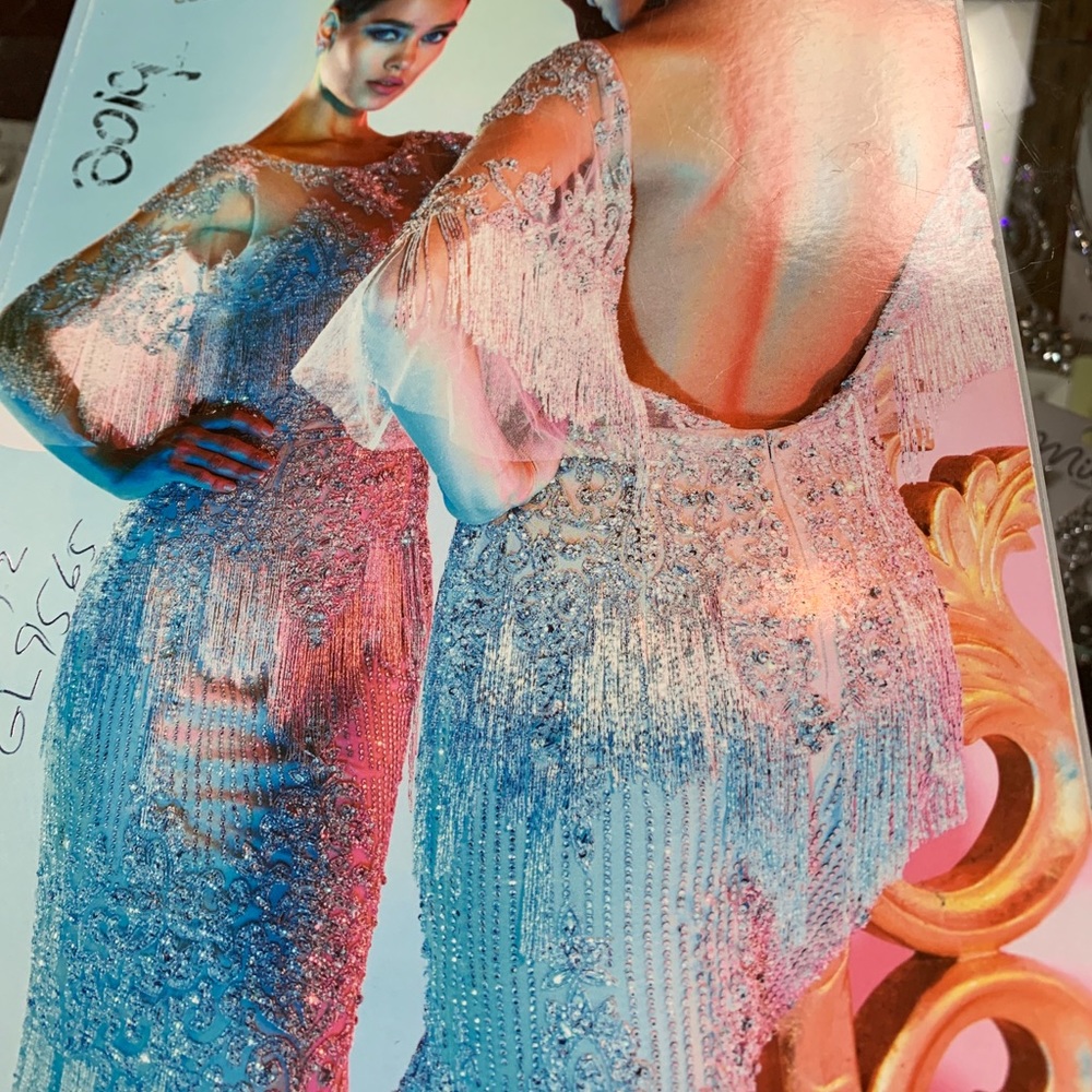 Gorgeous beaded terani couture dress in size 4